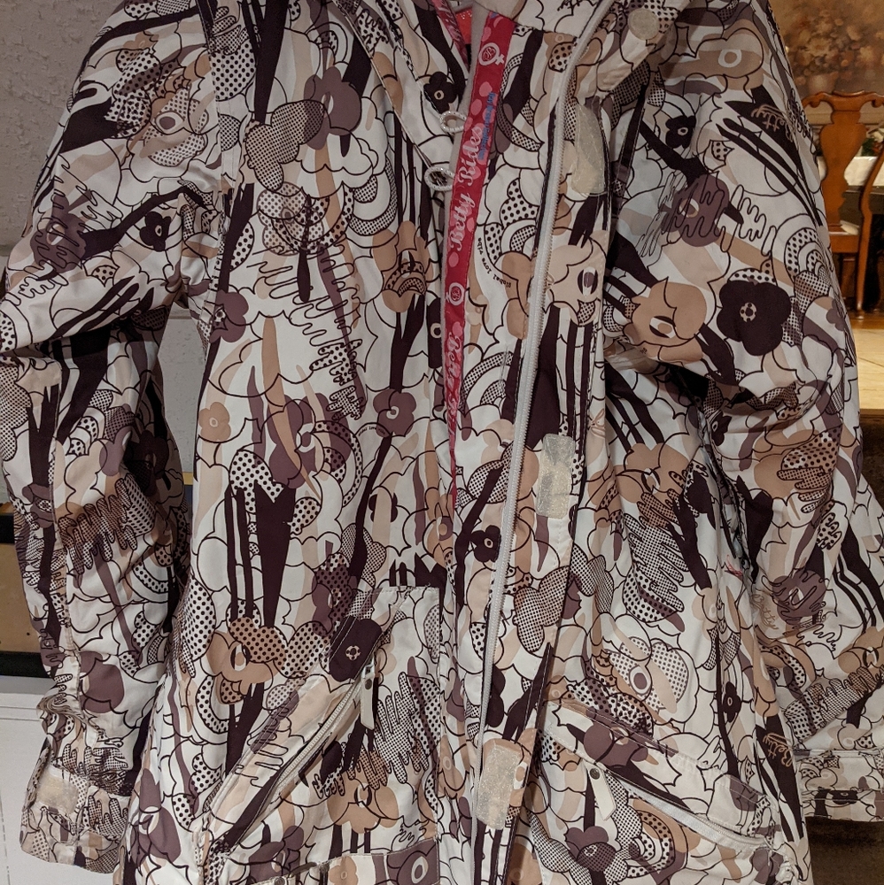 Betty Rides Women's Ski Snow Jacket XL
